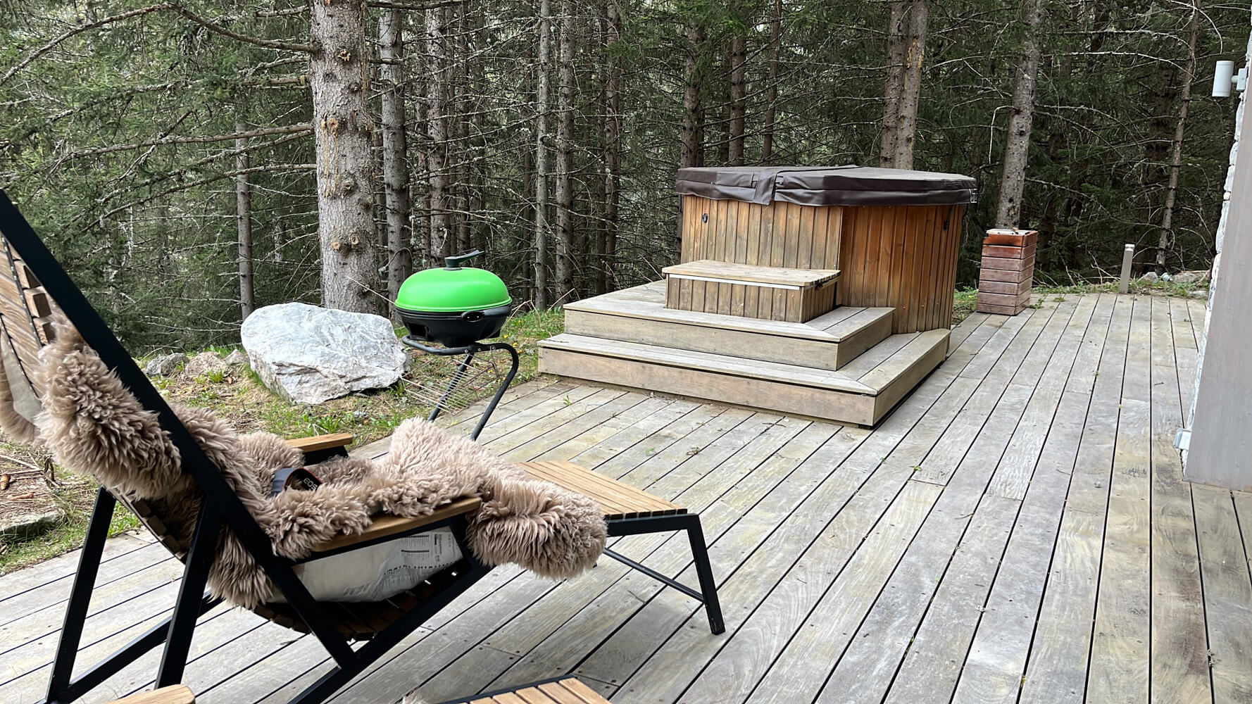 Espace barbecue