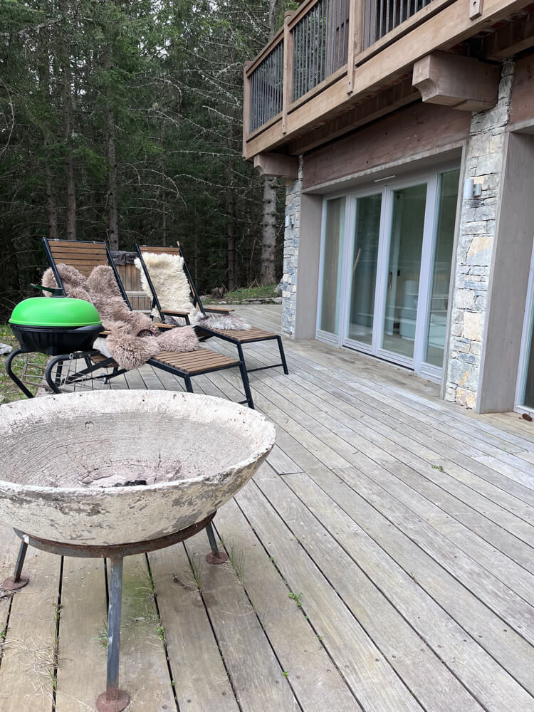 Espace barbecue