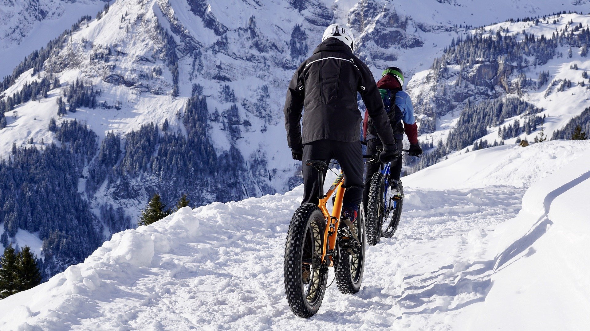 Winter Electric Biking