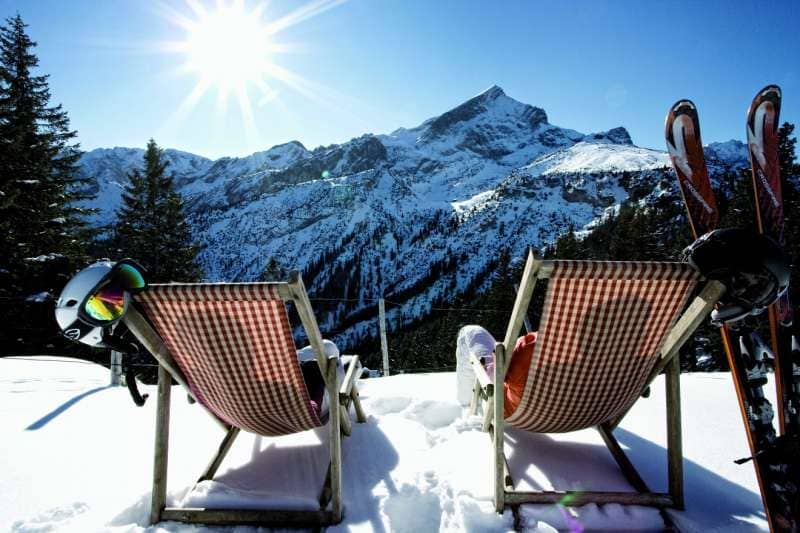 Picnic in a Forest Cabin or Mountain Slope